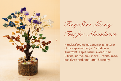 7 Chakra Gemstone Tree for Positive Energy